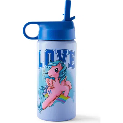 Cotton On Kids Kid's Kids Metal Drink Bottle In My Little Pony Dawn Blue