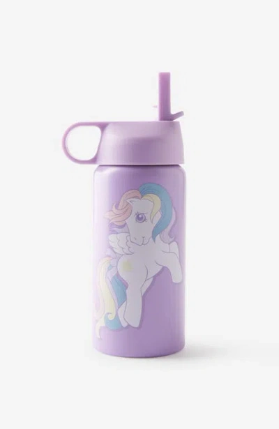 Cotton On Kids Kid's Kids Metal Drink Bottle In My Little Pony Lilac Drop