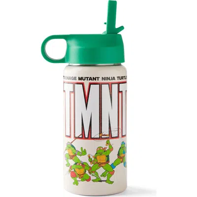 Cotton On Kids Kid's Kids Metal Drink Bottle In Tmnt Rainy Day