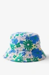 Cotton On Kids Kid's Kids Reversible Bucket Hat In Floral Fairy Pink