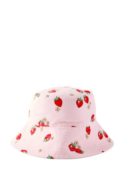Cotton On Kids Kid's Kids Reversible Bucket Hat In Pink