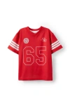 Cotton On Babies'  Kids Kid's Lewi Short Sleeve Sports Tee In Varsity Red  72
