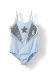 Cotton On Kids Kid's Lexie Sleeveless Leotard In Blue