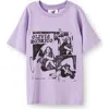 Cotton On Kids Kid's License Drop Shoulder Short Sleeve Tee In Purple
