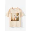 Cotton On Babies'  Kids Kid's License Drop Shoulder Short Sleeve Tee In Ariana Grande Buttercream