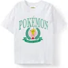 Cotton On Kids Kid's License Drop Shoulder Short Sleeve Tee In Lcn Pok Pikachu Crest White