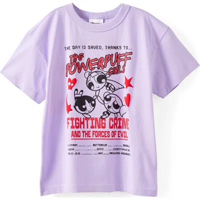 Cotton On Kids Kid's License Drop Shoulder Short Sleeve Tee In Purple