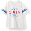Cotton On Babies'  Kids Kid's License Drop Shoulder Short Sleeve Tee In Queen 1977 Vanilla