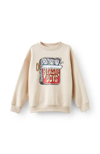 Cotton On Kids Kid's License Sammy Oversize Crew In Animal Print