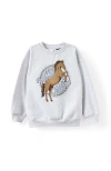 Cotton On Kids Kid's License Sammy Oversized Crew In Blue
