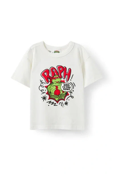 Cotton On Kids Kid's Licensed Drop Shoulder Short Sleeve Tee In White