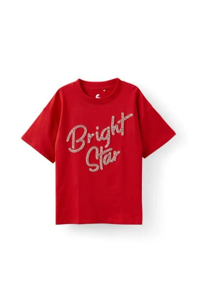 Cotton On Babies'  Kids Kid's Livvy Lux Short Sleeve Tee In Red