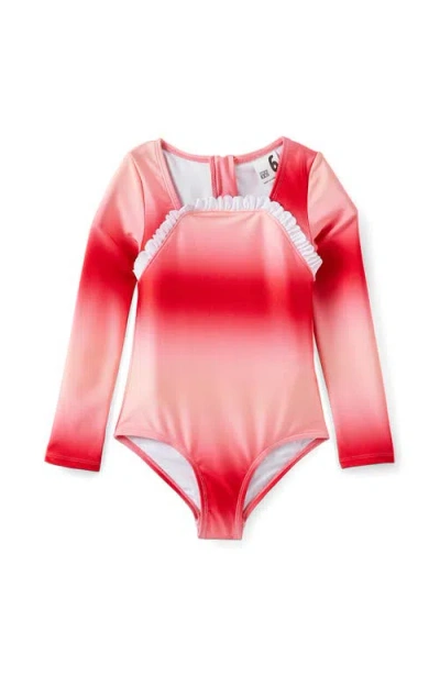 Cotton On Kids Kid's Lulu Long Sleeve One Piece In Pink