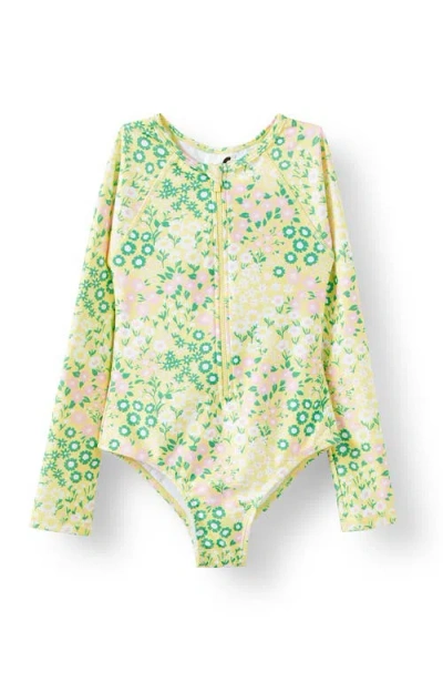 Cotton On Kids Kid's Lydia Low Bow One Piece In Yellow