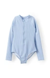 Cotton On Kids Kid's Lydia One Piece In Dawn Blue Crinkle