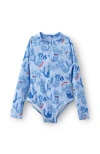 Cotton On Kids Kid's Lydia One Piece In Dawn Blue Mermaid