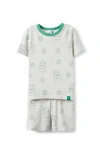 Cotton On Kids Kid's Michael Short Sleeve Pyjama Set In Brown