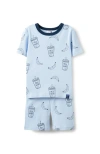 Cotton On Kids Kid's Michael Short Sleeve Pyjama Set In Blue