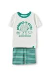 Cotton On Kids Kid's Michael Short Sleeve Pyjama Set In Green