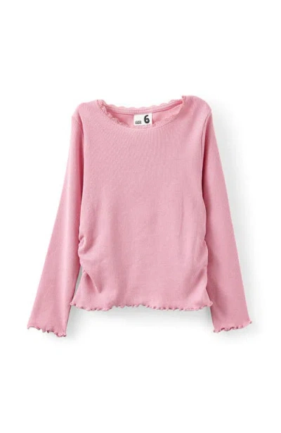 Cotton On Kids Kid's Nadia Long Sleeve Top In Pink