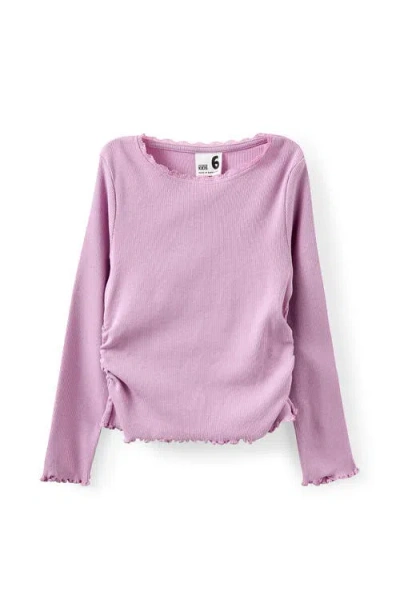 Cotton On Kids Kid's Nadia Long Sleeve Top In Purple