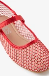 Cotton On Kids Kid's Olivia Ballet Flat In Red Mesh