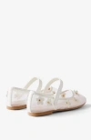 Cotton On Kids Kid's Olivia Ballet Flat In White Mesh Flower
