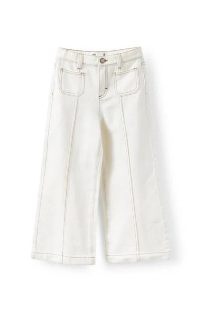 Cotton On Kids Kid's Pia Pintuck Bootleg Jean In White