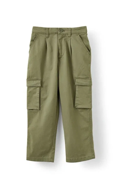 Cotton On Kids Kid's Pleat Front Cargo Pant In Green