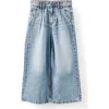 Cotton On Kids Kid's Pleat Front Relaxed Denim Jean In Blue