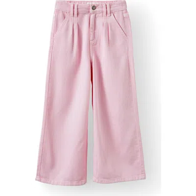 Cotton On Kids Kid's Pleat Front Relaxed Denim Jean In Pink