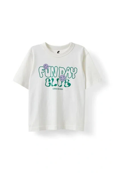 Cotton On Kids Kid's Poppy Oversize Graphic Print Tee