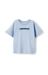 Cotton On Kids Kid's Poppy Oversize Graphic Print Tee In Blue