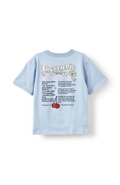 Cotton On Kids Kid's Poppy Oversize Graphic Print Tee In Blue
