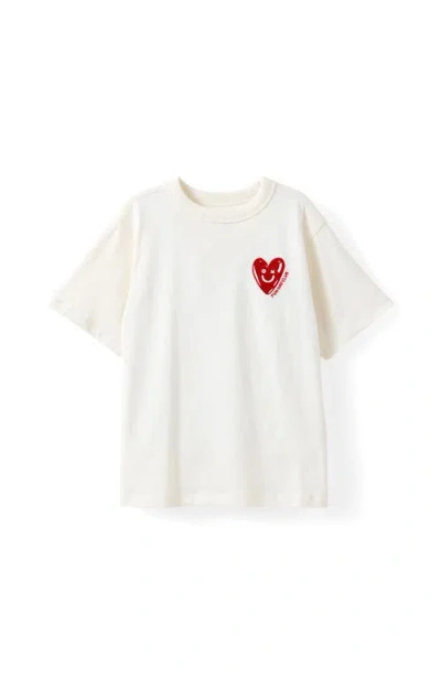 Cotton On Kids Kid's Poppy Oversize Graphic Print Tee In Blue