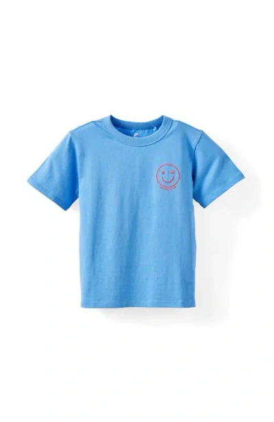 Cotton On Kids Kid's Poppy Oversize Graphic Print Tee In Blue