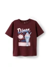 Cotton On Kids Kid's Poppy Oversize Graphic Print Tee In Brown