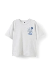 Cotton On Kids Kid's Poppy Oversize Graphic Print Tee In White