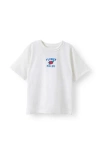 Cotton On Kids Kid's Poppy Oversize Graphic Print Tee In White