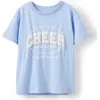 Cotton On Kids Kid's Poppy Short Sleeve Graphic Print Tee In Cheer Dawn Blue