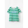 Cotton On Kids Kid's Poppy Short Sleeve Graphic Print Tee In Le Soleil Island Green