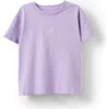 Cotton On Kids Kid's Poppy Short Sleeve Graphic Print Tee In Lilac Mood Ribbon