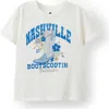 Cotton On Kids Kid's Poppy Short Sleeve Graphic Print Tee In Nashville Bootscootin