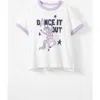 Cotton On Kids Kid's Poppy Short Sleeve Graphic Print Tee In Unicorn Dance Vanilla