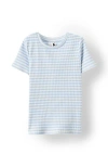 Cotton On Kids Kid's Raya Baby Tee In Dawn Blue Vanilla Stripe