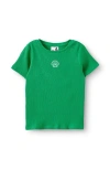 Cotton On Kids Kid's Raya Baby Tee In Island Green Shell