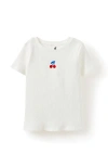 Cotton On Kids Kid's Raya Baby Tee In Vanilla Cherry