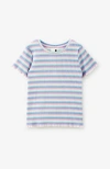 Cotton On Kids Kid's Raya Baby Tee In Rainbow Sky Stripe Rib