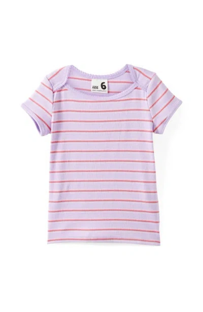 Cotton On Kids Kid's Raya Square Neck Tee In Purple