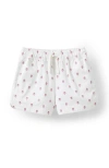 Cotton On Kids Kid's Rosie Woven Short In Vanilla Strawberry Stamp
